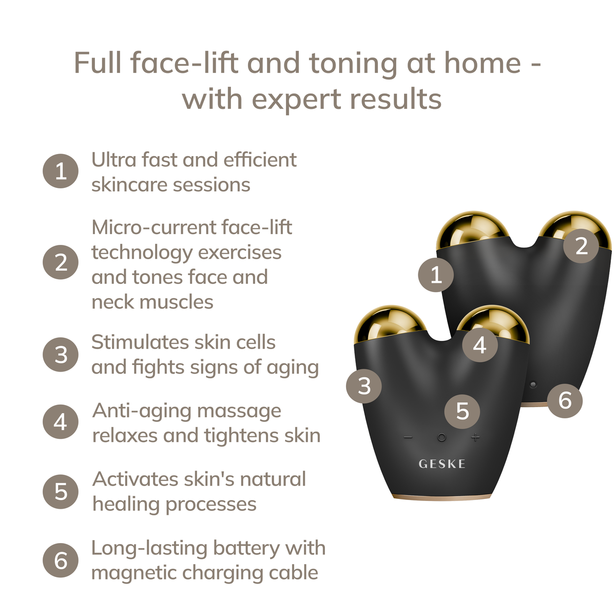 MicroCurrent Face-Lifter | 6 in 1