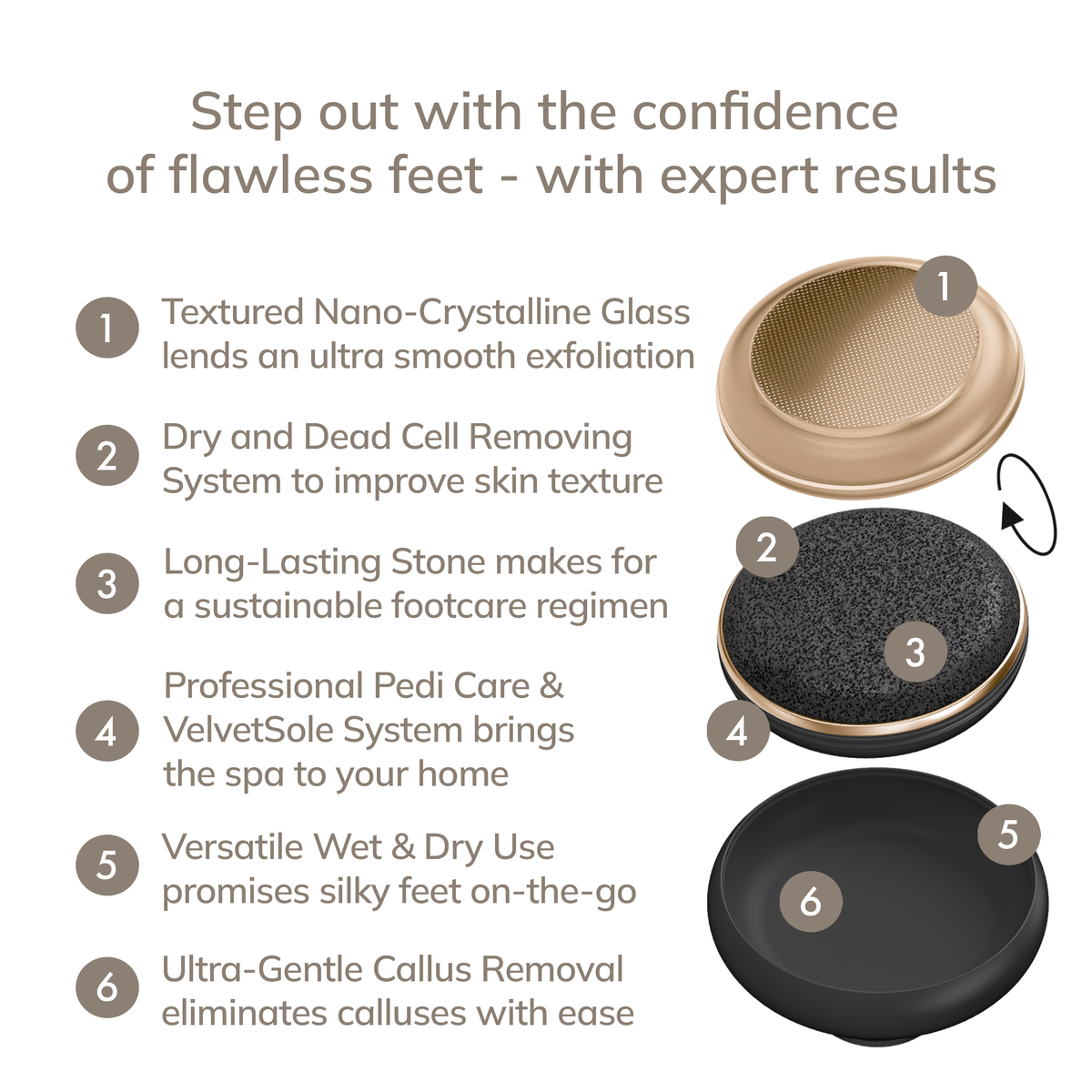 Dual Foot Smoothener | 9 in 1