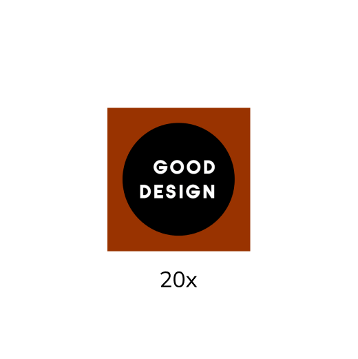 20x Winner Good Design Award 2024