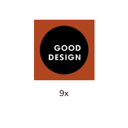9x Winner Good Design Award 2023